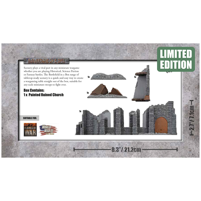 Ruins: Church (New Scheme - Limited Edition) (x1) 2