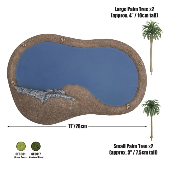 Features: Jungle Pond (x1) 4
