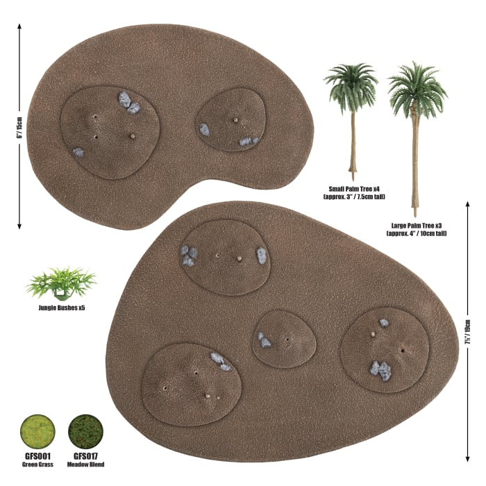Features: Jungle Palms (x2) 5