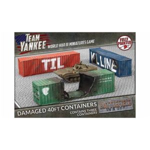 Modern: 40ft Shipping Containers - Damaged (x3) 1