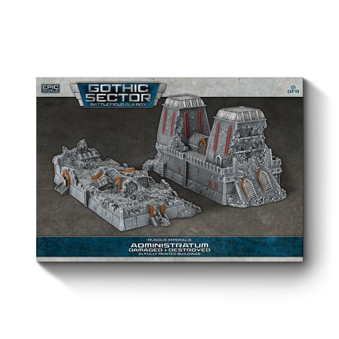 Mundus Imperialis - Administratum (Damaged & Destroyed x2) 2