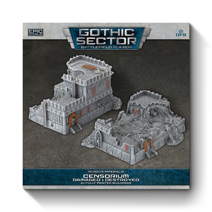 Mundus Imperialis - Censorium (Damaged & Destroyed x2) 3