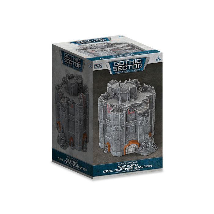 Mundus Imperialis - Civil Defense Bastion (Damaged x1) 1