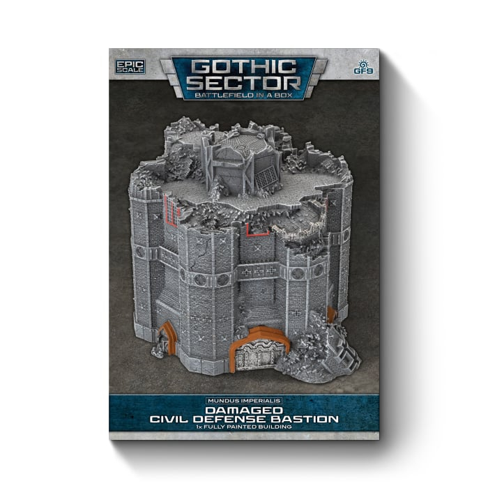 Mundus Imperialis - Civil Defense Bastion (Damaged x1) 3