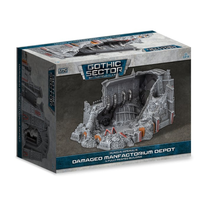 Mundus Imperialis - Manufactorium Depot (Damaged x1) 1