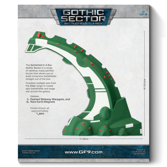 Gothic Sector: Eldar Heavy Webway Warpgate (x1) 3