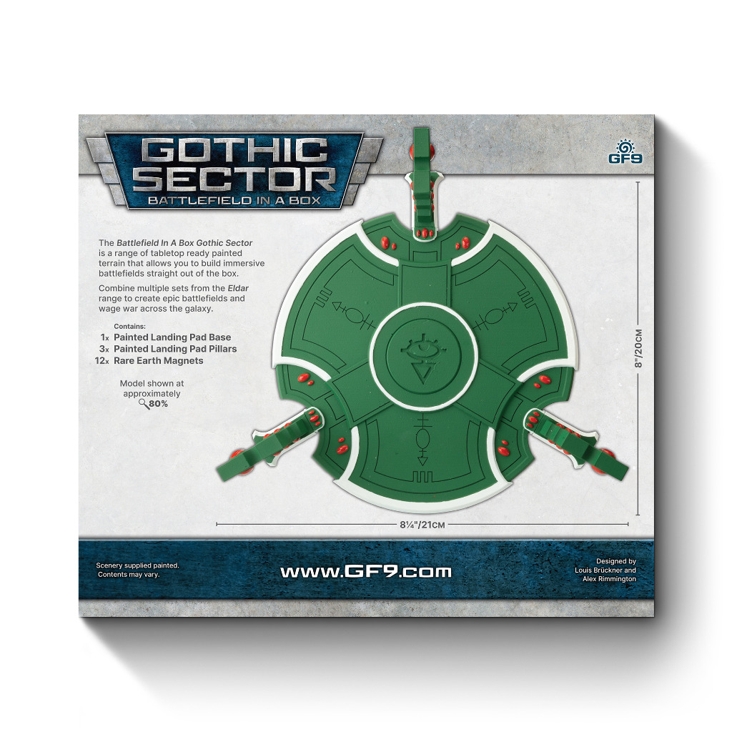 Gothic Sector: Eldar Landing Pad 3
