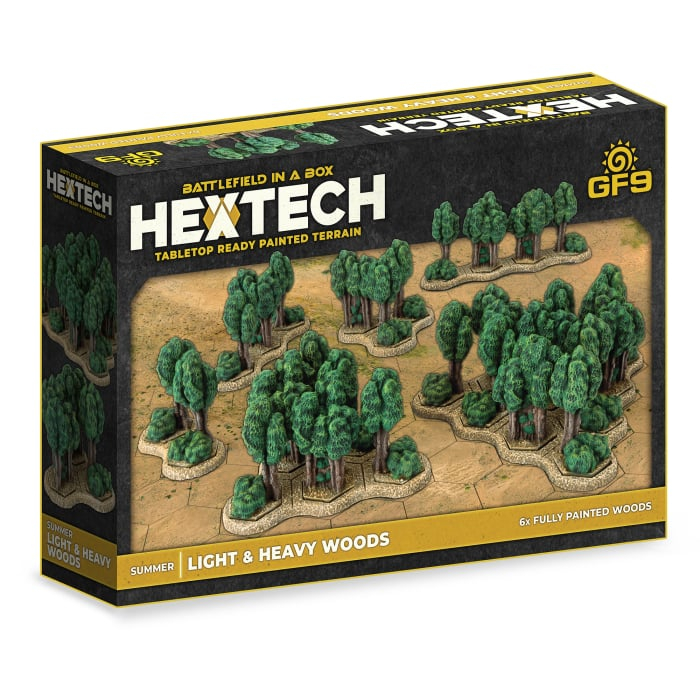 Summer: Light and Heavy Woods 1