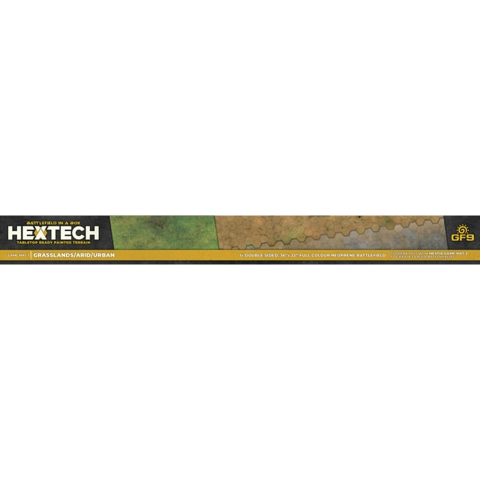 Grasslands / Arid Urban Gaming Mat 2