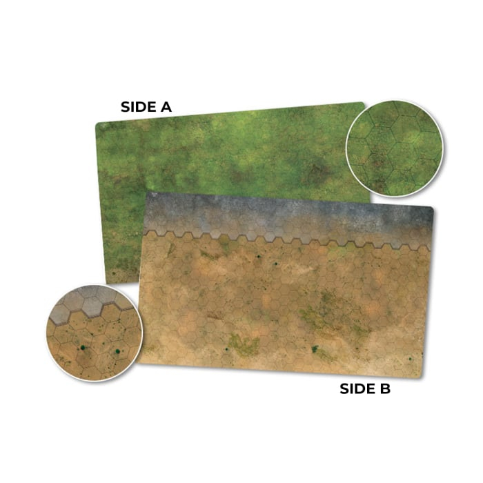 Grasslands / Arid Urban Gaming Mat 4