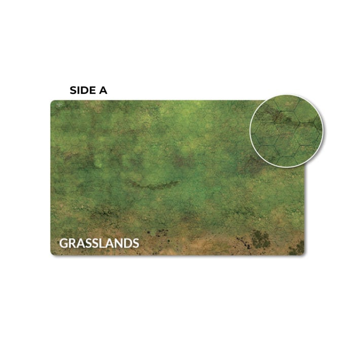 Grasslands / Arid Urban Gaming Mat 5