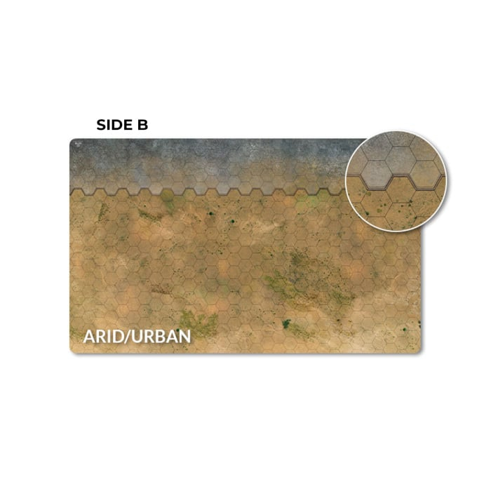 Grasslands / Arid Urban Gaming Mat 6