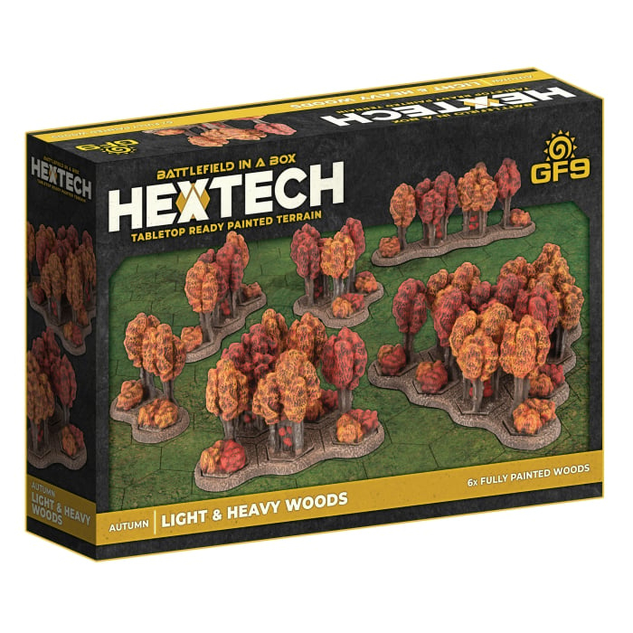 Woods Light & Heavy - (x6 Autumn) 1