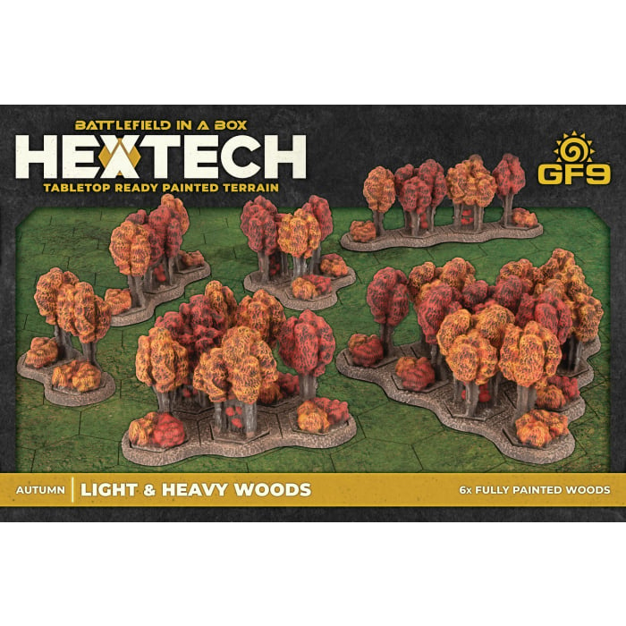 Woods Light & Heavy - (x6 Autumn) 2
