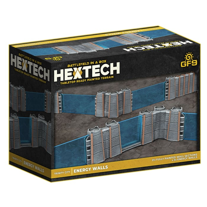 Trinity City Energy Walls (x26) - Grey/Blue 1