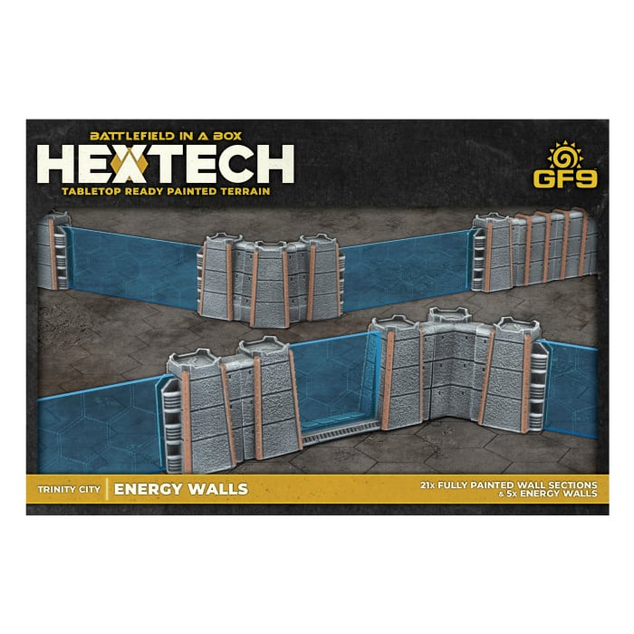 Trinity City Energy Walls (x26) - Grey/Blue 2
