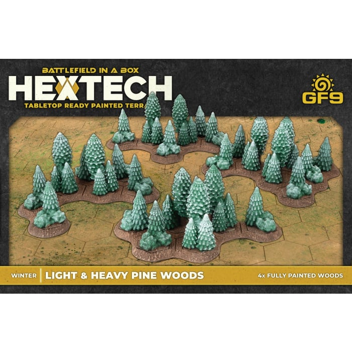 Winter Light & Heavy Woods (x4 new bases) 2