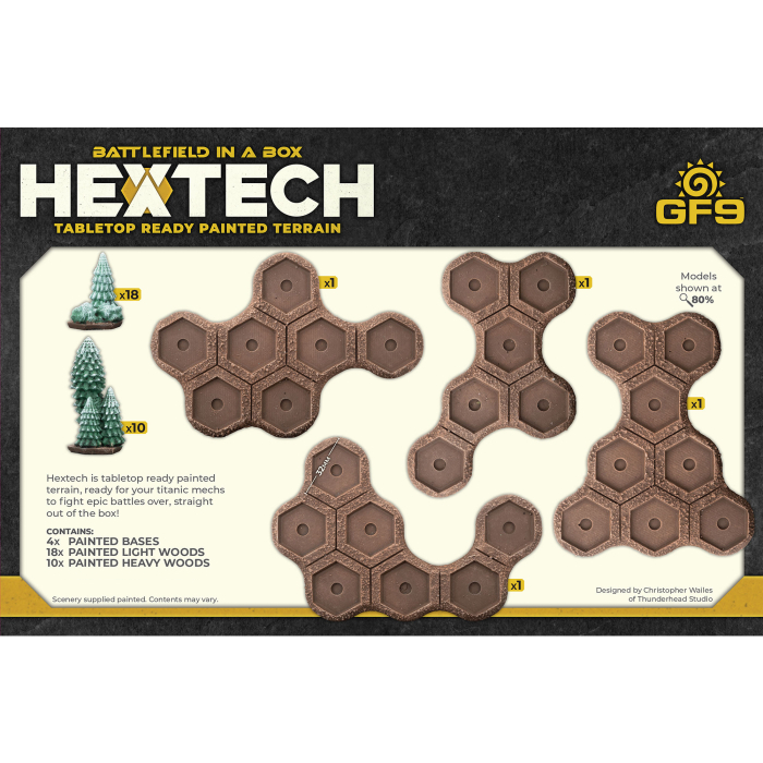 Winter Light & Heavy Woods (x4 new bases) 3