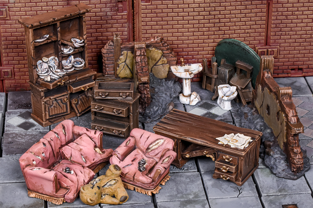 TerrainCrate: Battle-Damaged House 2