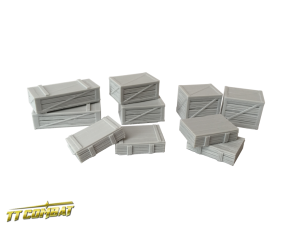 Wooden Crates Set 1
