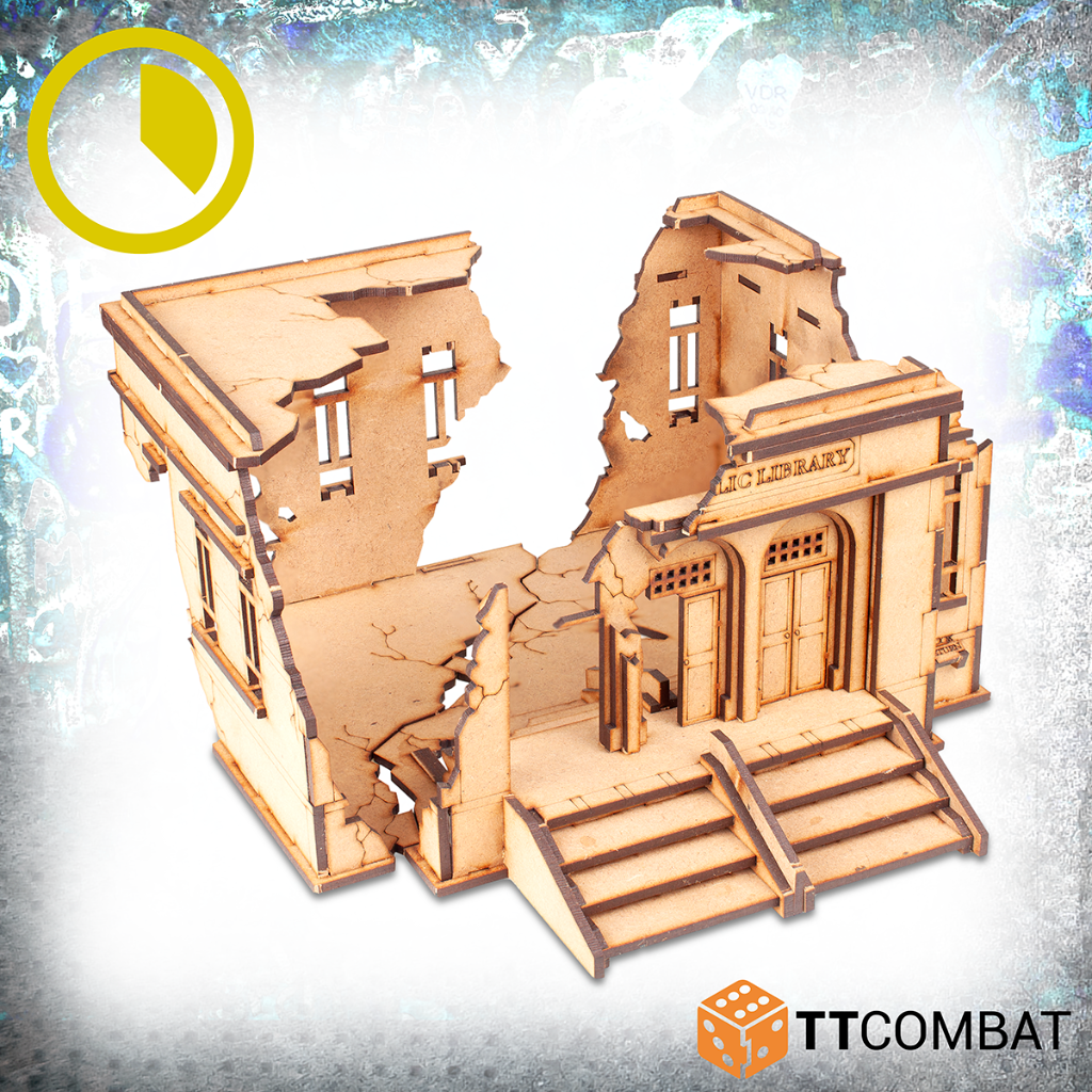 Ruined Gothica Library 1