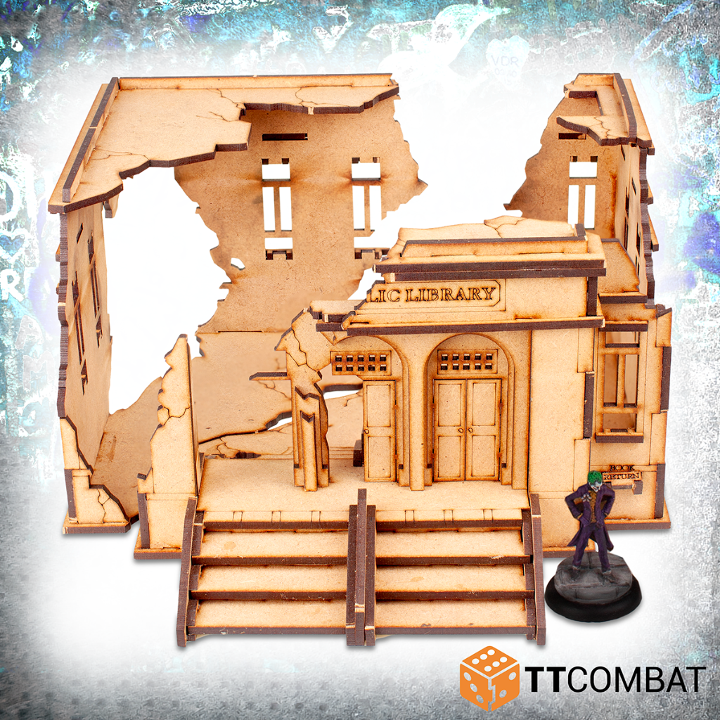 Ruined Gothica Library 2