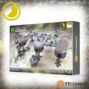 Industrial Stilt Pods 1