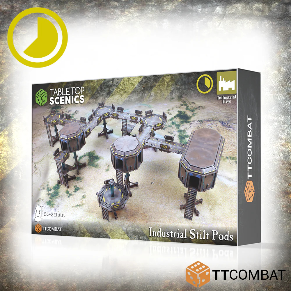 Industrial Stilt Pods 1