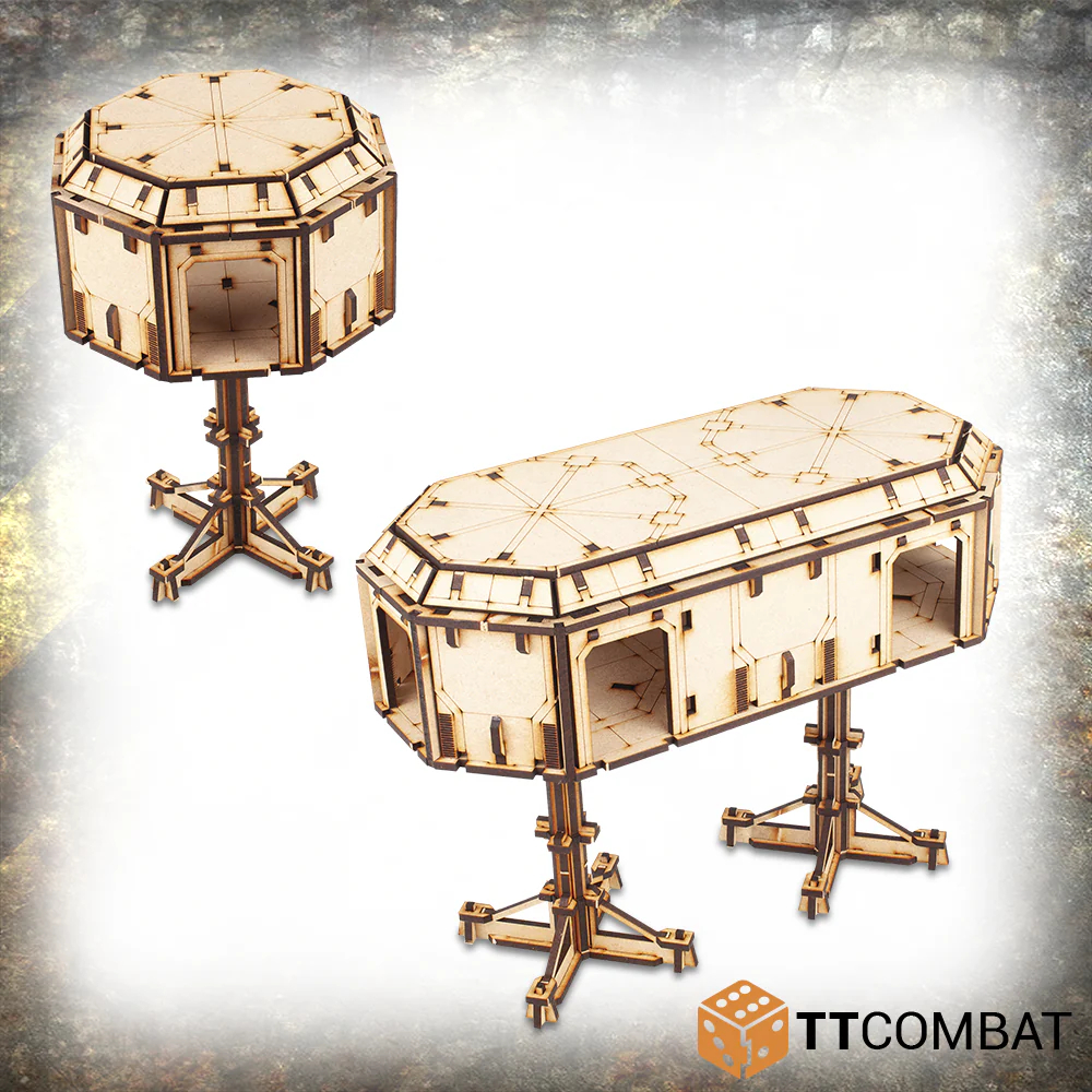 Industrial Stilt Pods 4