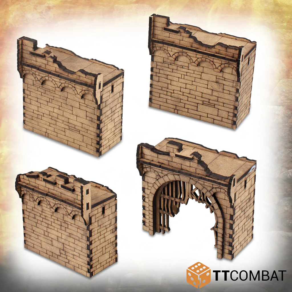 Savage Domain: Ruined Castle Walls 2