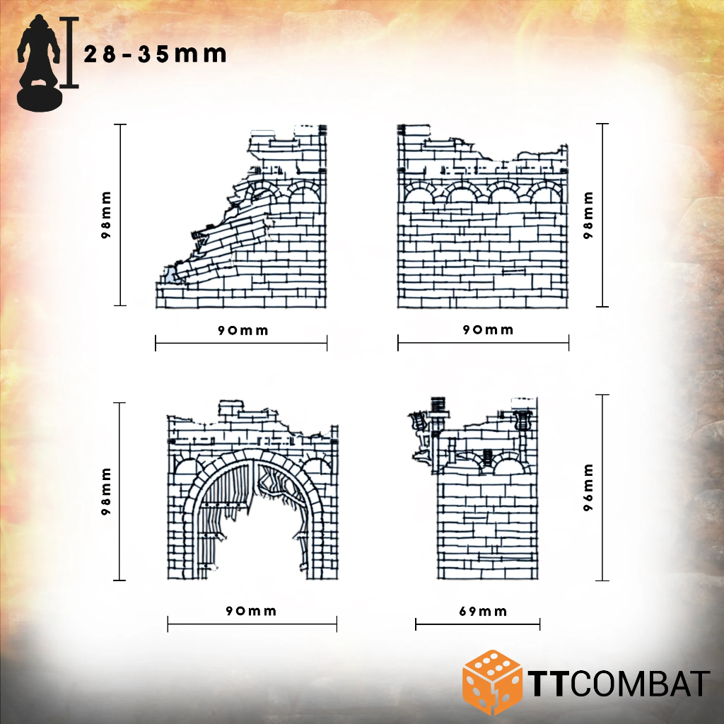 Savage Domain: Ruined Castle Walls 7