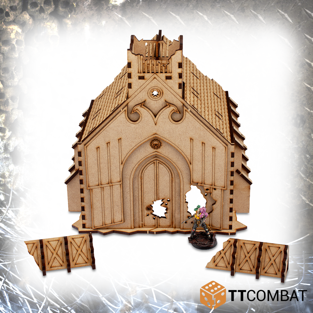 Damaged Gothic Chapel 2