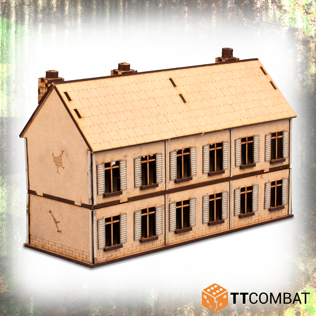 25mm City 2 Storey Terrace 4