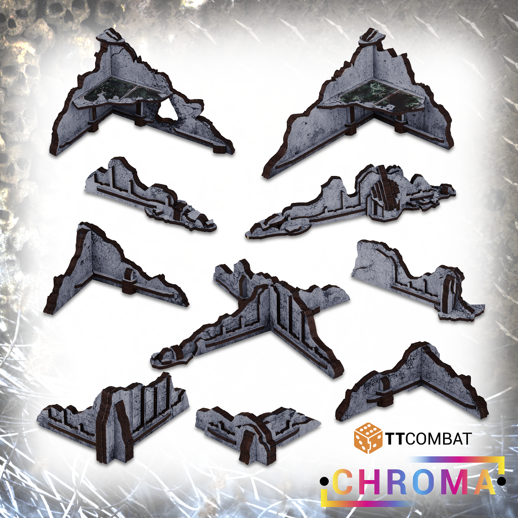 Gothic Ruined Walls (Chroma) 1