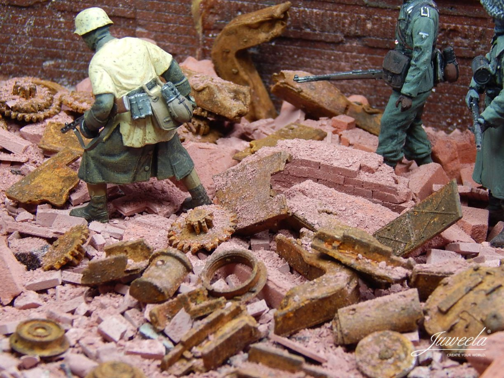 1:35 Scrap Metal, Rusty, Gears (90g) 1