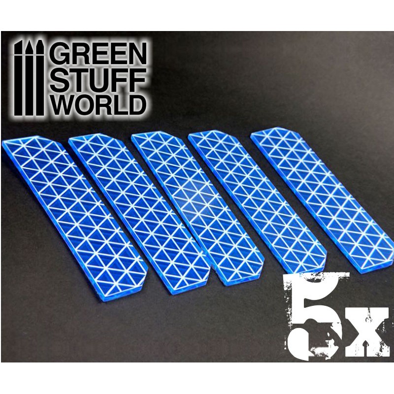 5x Small Energy Walls - Intense Blue 2