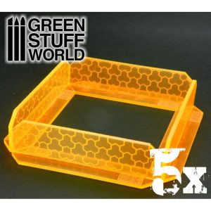 5x Small Energy Walls - Phosphorescent Orange 1