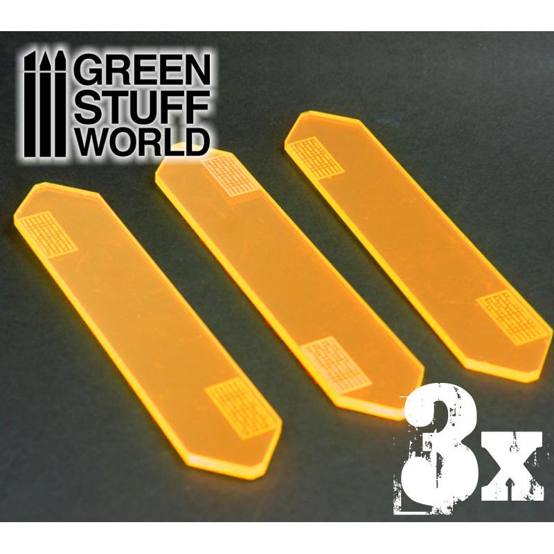 3x Big Energy Walls - Phosphorescent Orange 3