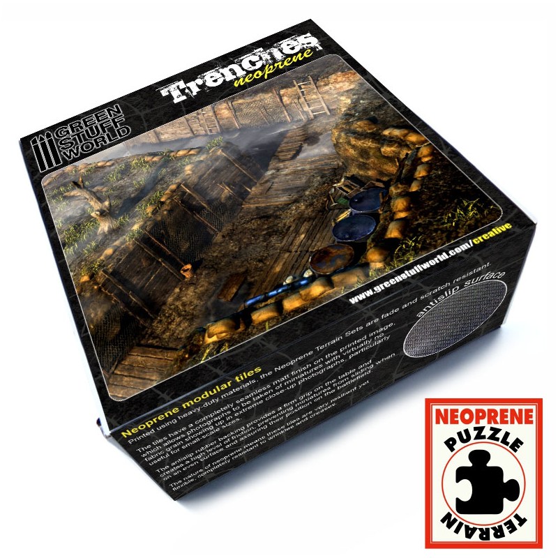 Trenches - Neoprene Terrain Set 2