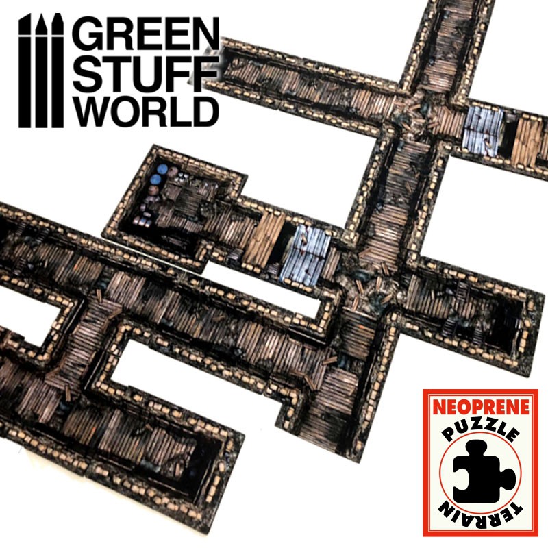 Trenches - Neoprene Terrain Set 3