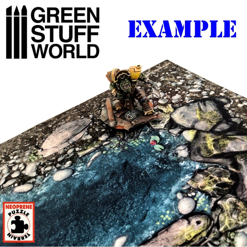 Water River - Neoprene Terrain Set 3