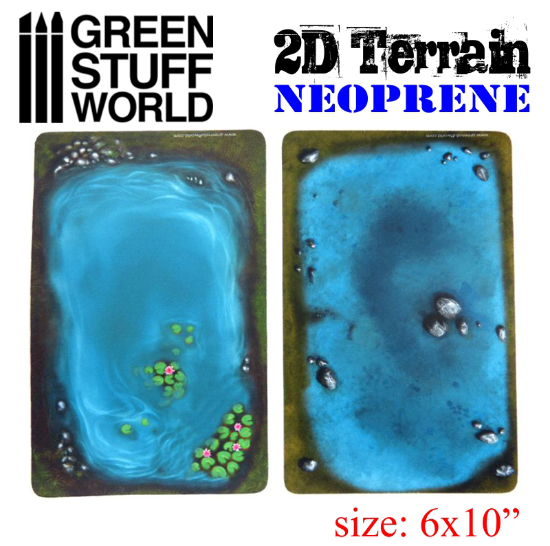 2D Neoprene Terrain set - 22 pieces 8