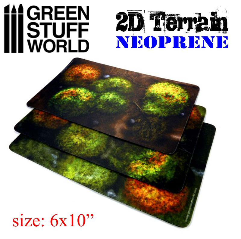 2D Neoprene Terrain set - 22 pieces 9