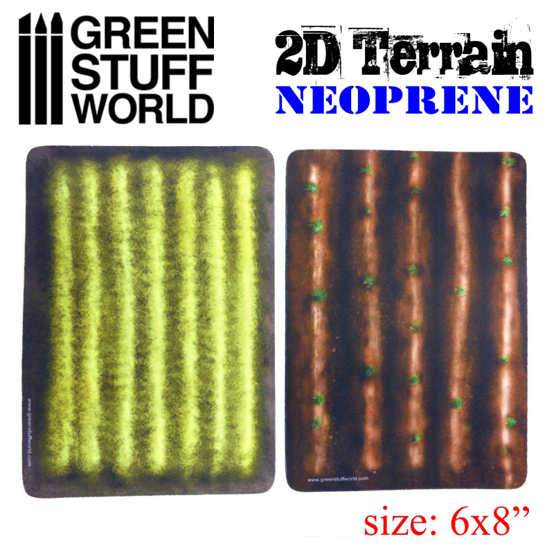 2D Neoprene Terrain set - 22 pieces 11