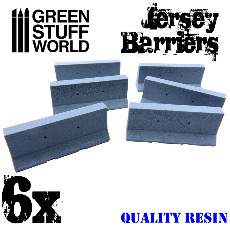 6x Jersey Barriers 2