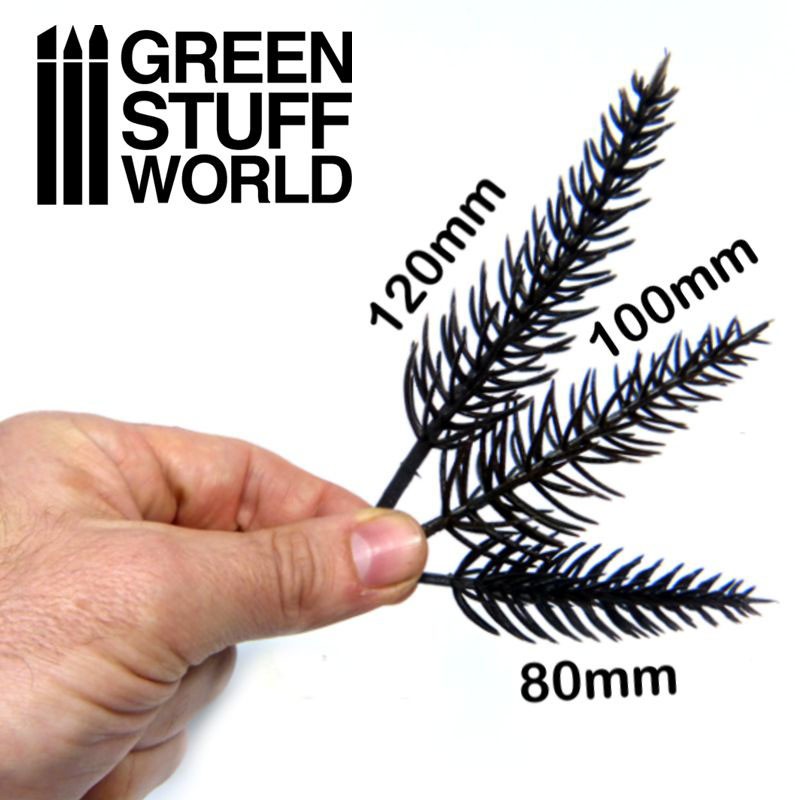 15x Model PINE Tree Trunks 2