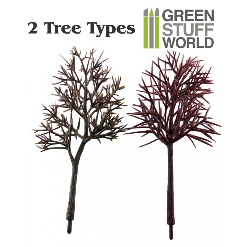 10x Model Tree Trunks 2