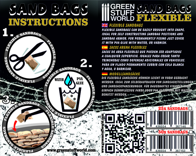 flexible SANDBAGS x50 4