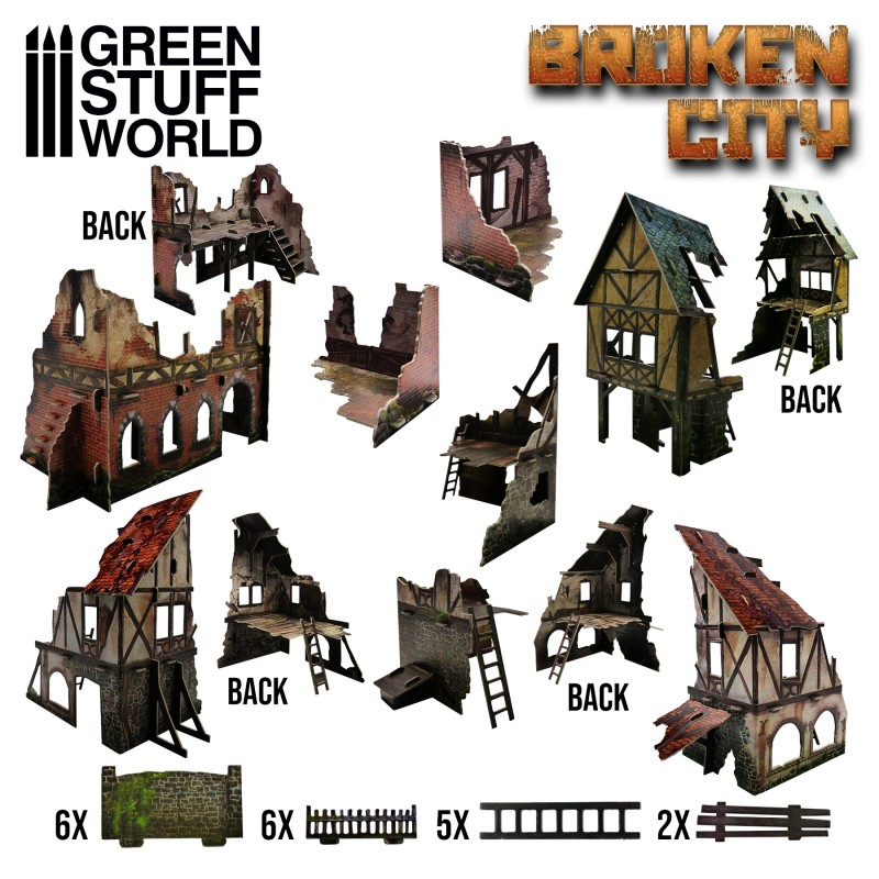 Broken City - Terrain Set 2