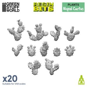 3D Printed Set: Nopal Cactus 1